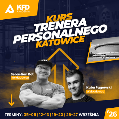 KURS: TRENER PERSONALNY - wrzesień 2026r.